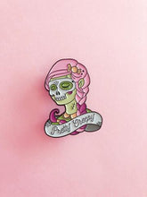 Load image into Gallery viewer, PRETTY CREEPY GLOW-IN-THE DARK ENAMEL PIN
