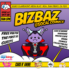 Load image into Gallery viewer, BizBaz SoCal Mini-Con Vendor Table - Credit Card Payment Option!

