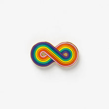 Load image into Gallery viewer, Forever Gay Pin - Rainbow
