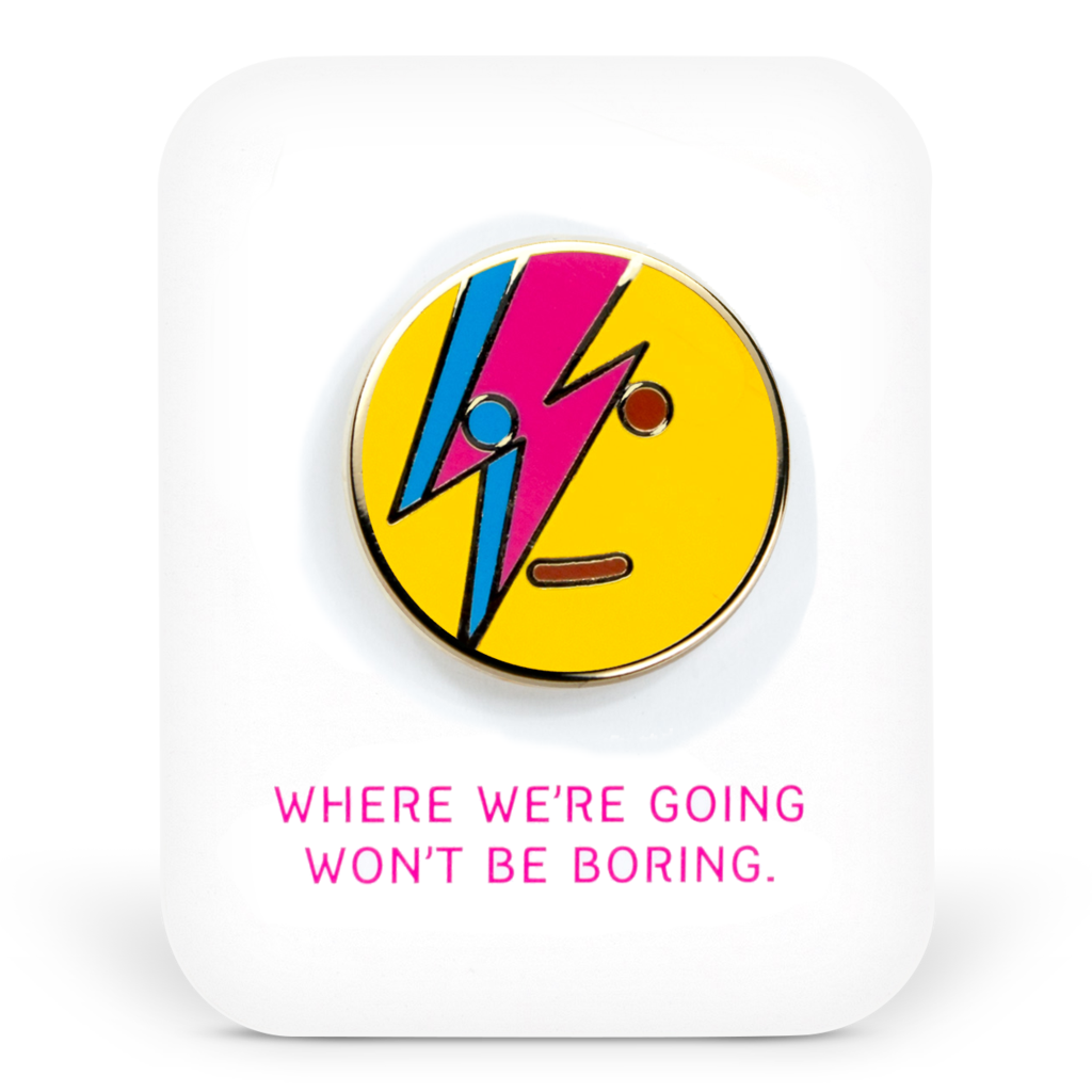 BOWIEMOJI PIN
