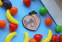 Load image into Gallery viewer, FRUITY PEACH ENAMEL LAPEL PIN
