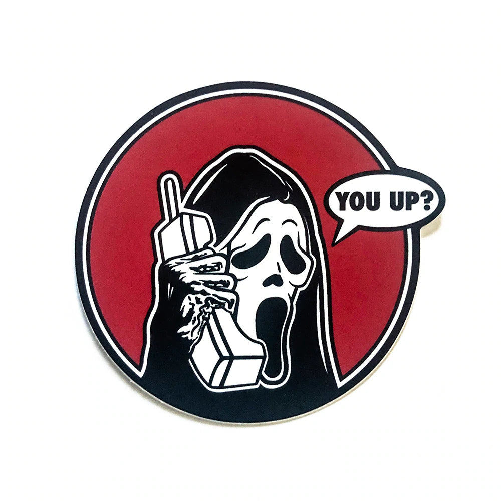 Ghostface - You Up? Sticker