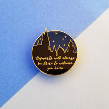 Load image into Gallery viewer, Wizard Castle Will Always Be There Enamel Pin
