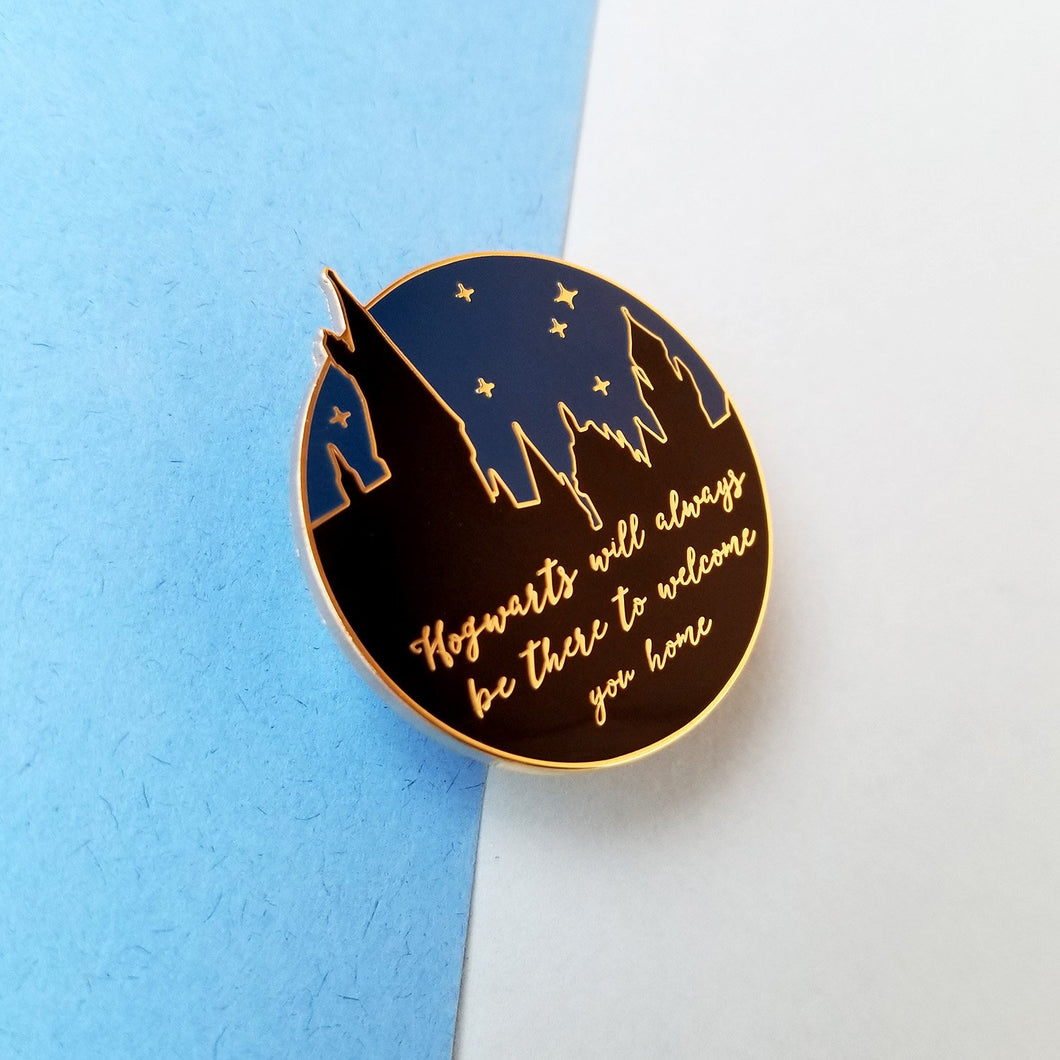Wizard Castle Will Always Be There Enamel Pin