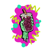 Load image into Gallery viewer, Zombie Smoothie Pin
