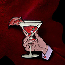 Load image into Gallery viewer, Blood-tini Vampire Pin
