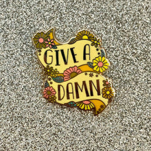 Load image into Gallery viewer, GIVE A DAMN ENAMEL PIN
