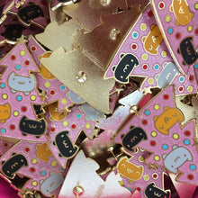 Load image into Gallery viewer, CATMAS TREE • 2 INCH GIANT GLITTER LAPEL PIN • LIMITED EDITION
