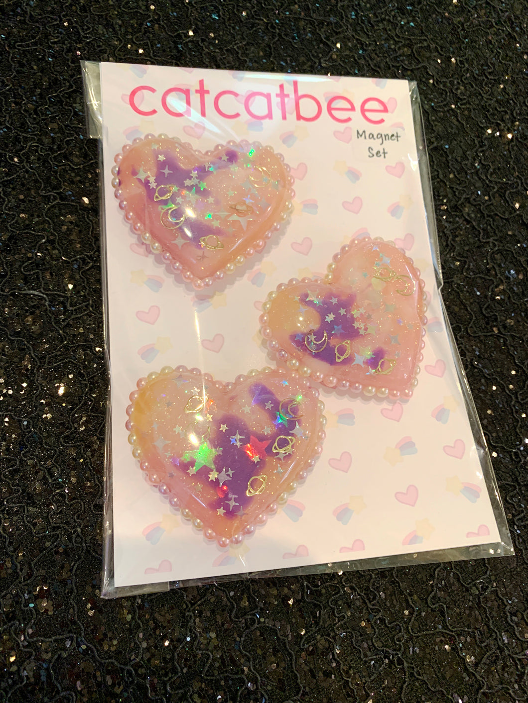Pastel Galaxy Magnet Set