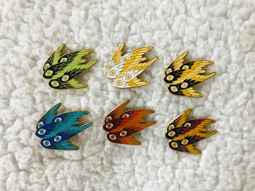 Flying Seraphim Pin: Lots of Variants!