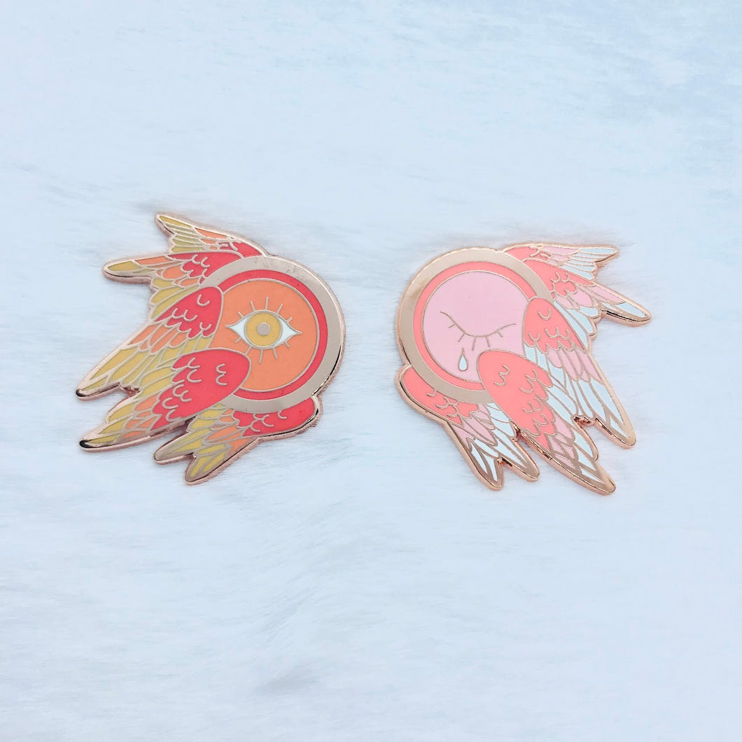 Sunset Ophanim in Orange or Pink