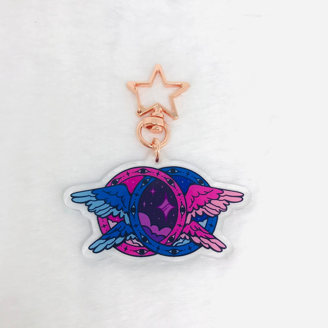 Omnisexual Ophanim Keychain