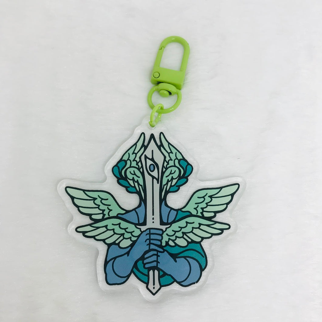 Achillean Archangel Keychain