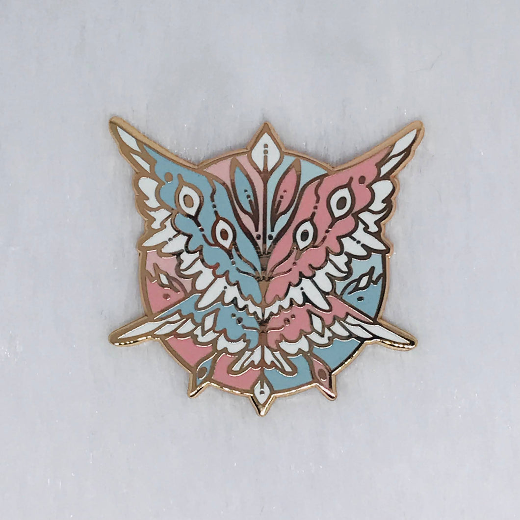 Transgender Seraph Pin