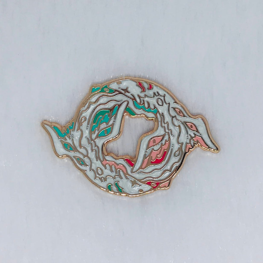 Abrosexual Seraphim Pin