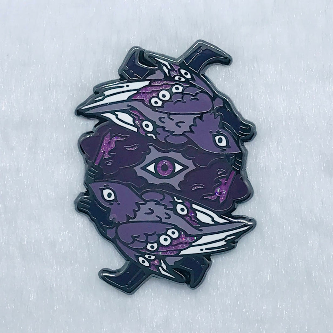 Asexual Angels Pin