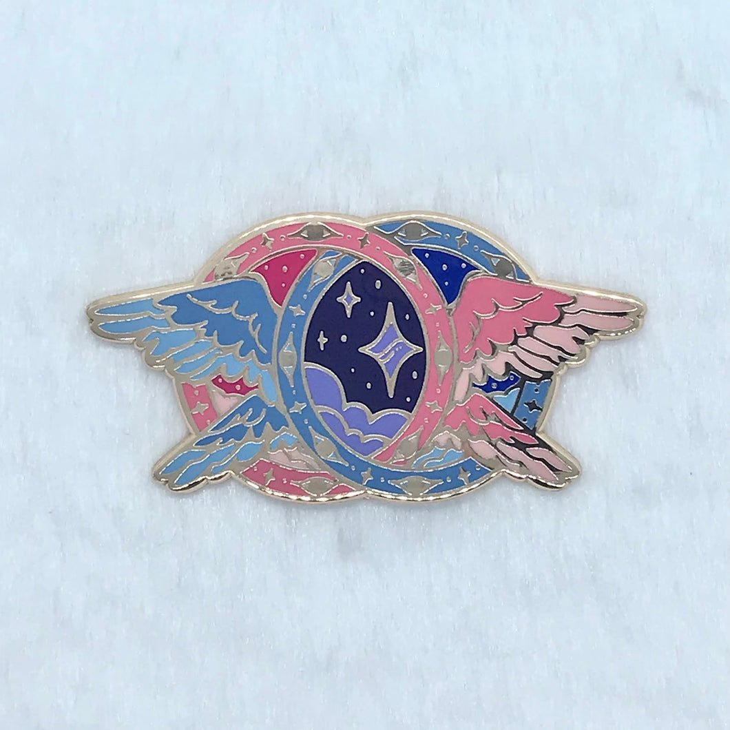 Omnisexual Ophanim Pin