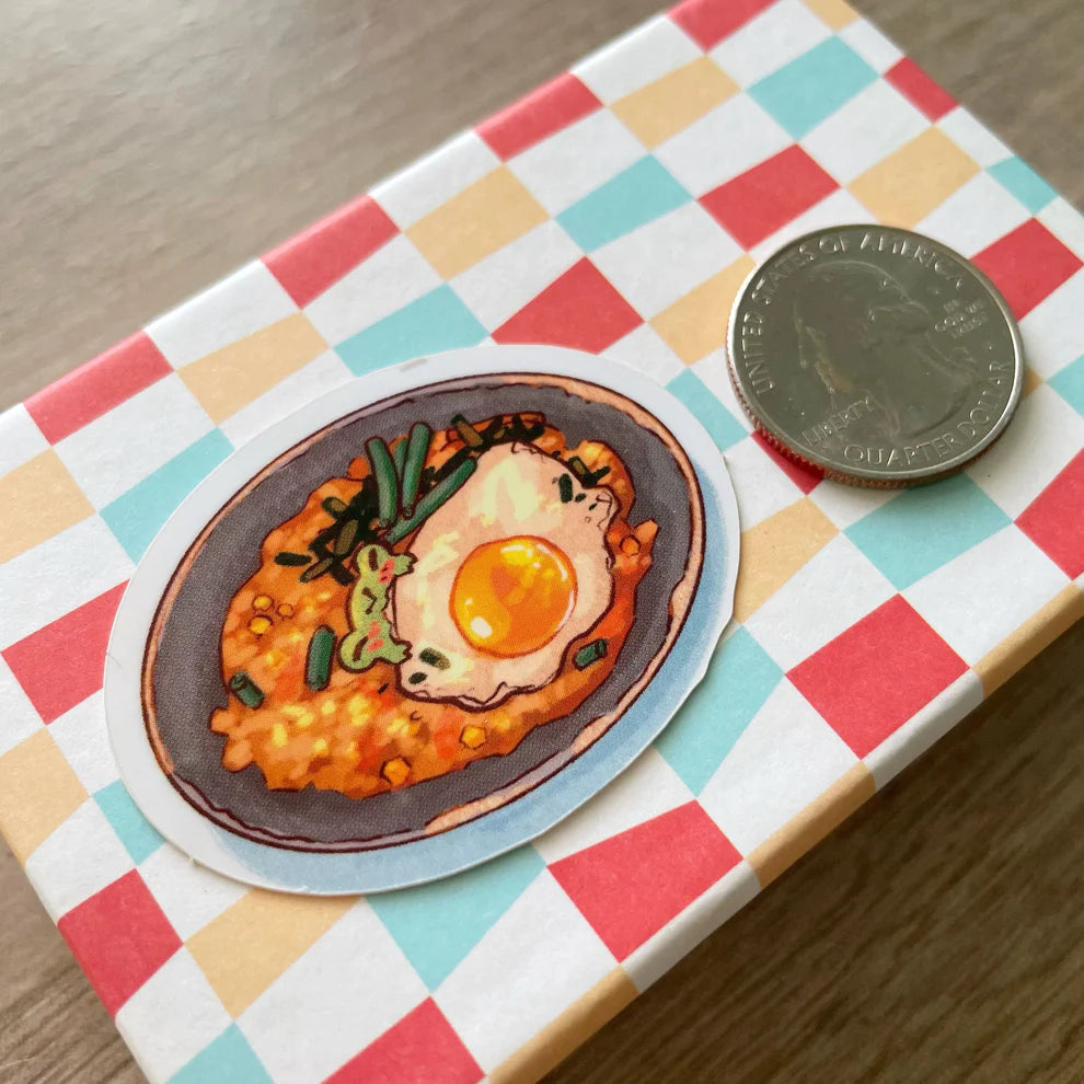 Kimchi Fried Rice Sticker - Die Cut – BizBaz Club