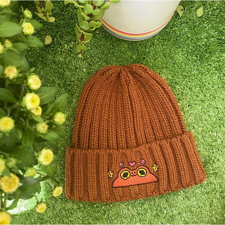 Fall Toad Beanies