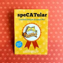 Load image into Gallery viewer, CAT LOVER &quot;SPECATULAR&quot; ENAMEL PIN
