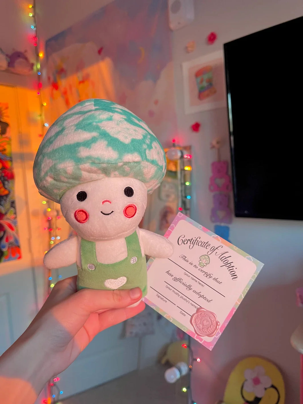 Mushroom Fairy or Strawberry-saurus!