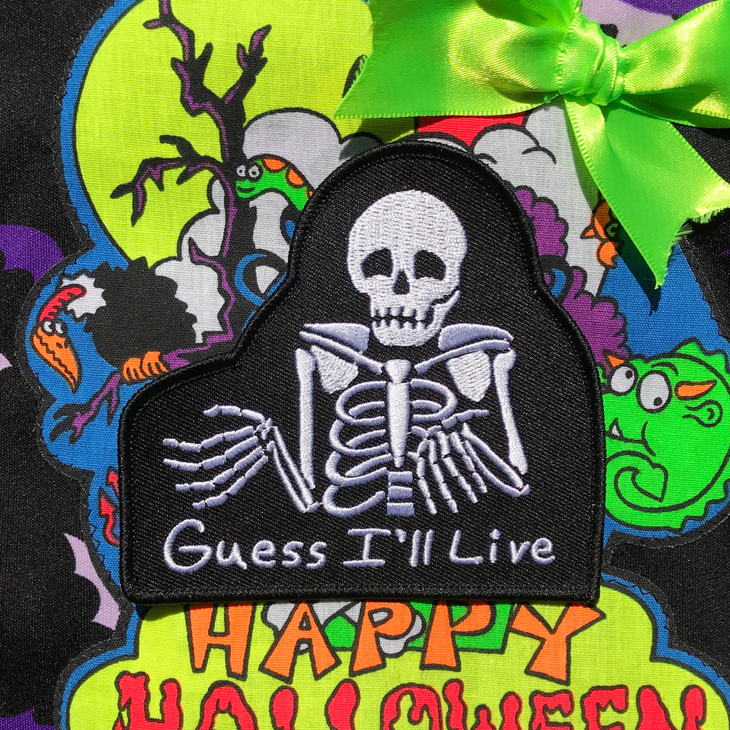 Skeleton Shrug Patch