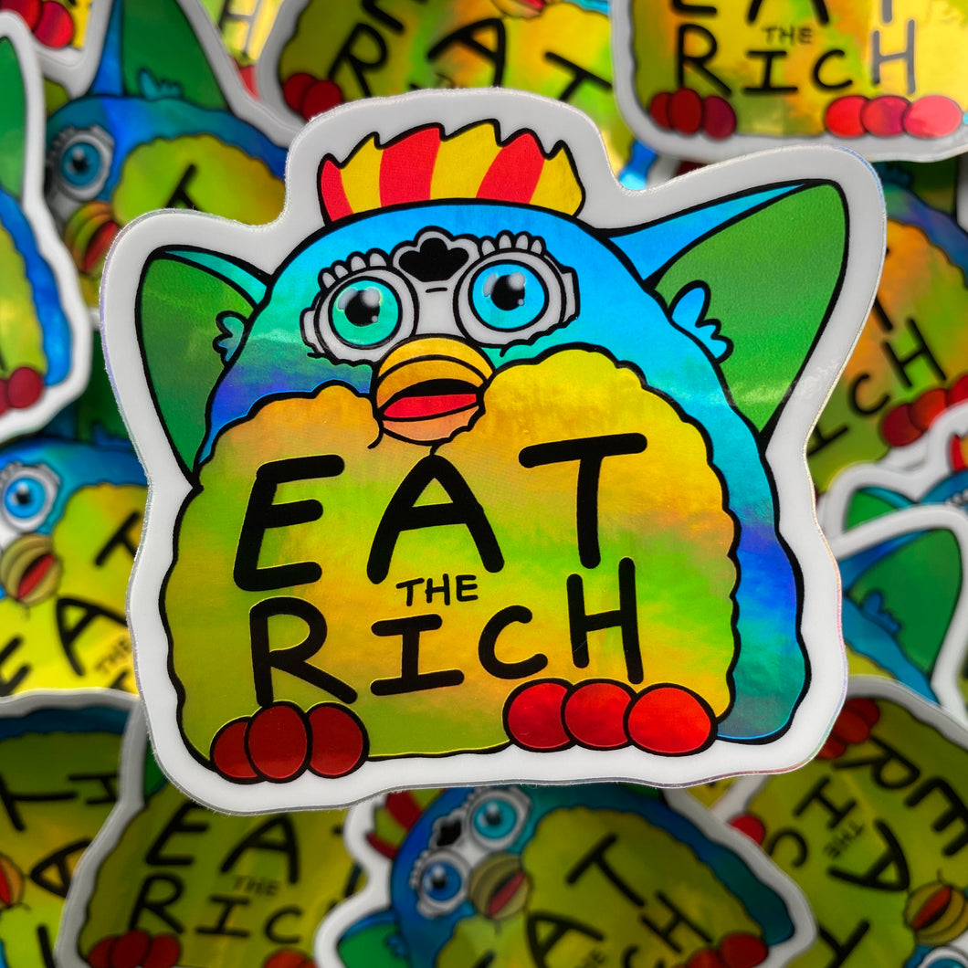 Fubry Sticker- Eat The Rich or 1312
