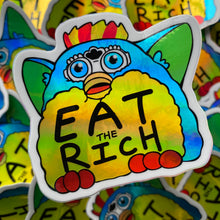 Load image into Gallery viewer, Fubry Sticker- Eat The Rich or 1312
