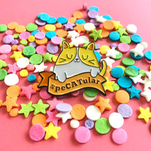 Load image into Gallery viewer, CAT LOVER &quot;SPECATULAR&quot; ENAMEL PIN
