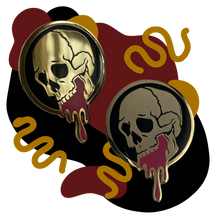Load image into Gallery viewer, SOL Skull Pin- Tons of Colors!
