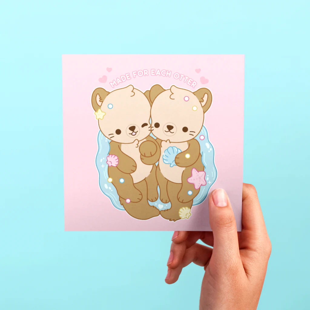 Made for Each Otter Valentine's Day Card