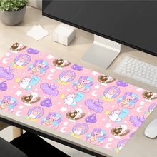 Load image into Gallery viewer, Pastel or Black Paranormal Nuggets Large Desk Mat
