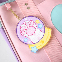 Load image into Gallery viewer, Paw Reading Shaker Charm Keychain
