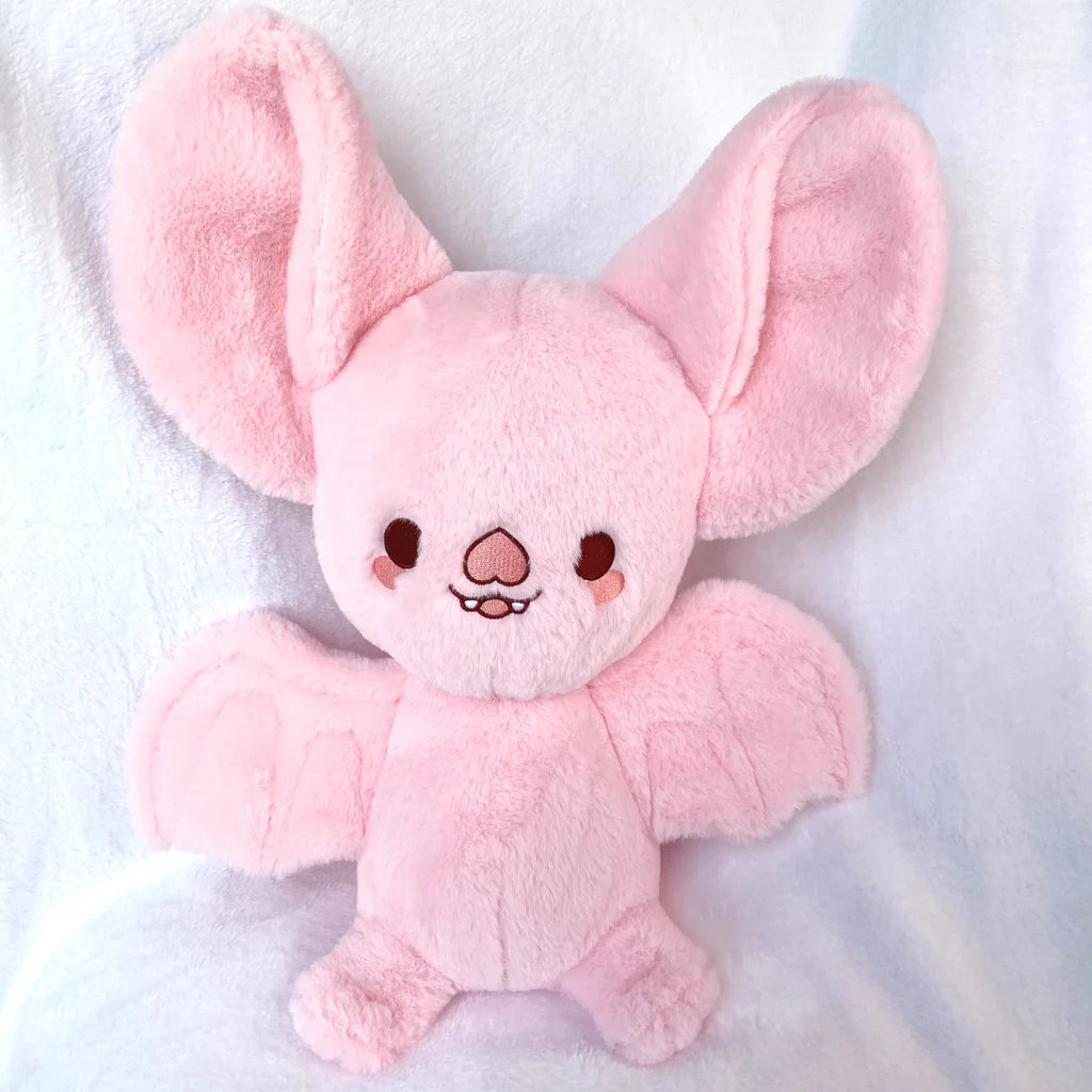 Bright Bat Plushies: Lavender, Pink, Charcoal or Rainbow!
