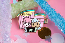 Load image into Gallery viewer, Re-tail Hard Enamel Pin
