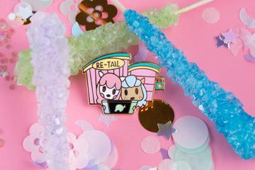 Re-tail Hard Enamel Pin