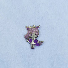Load image into Gallery viewer, Lilac Normal Type Pocket Monster Chibi Enamel Pin
