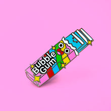 Load image into Gallery viewer, HAPPY BUBBLE GUM LAPEL PIN - HARD ENAMEL PIN
