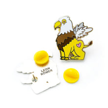 Load image into Gallery viewer, GRIFFIN ENAMEL PIN - MYTHICAL CREATURES LAPEL PIN
