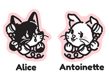Load image into Gallery viewer, Call Me Pastel Acrylic Pins Chain Set

