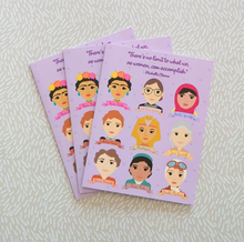 Load image into Gallery viewer, Famous Women in History Empowering Greeting Card
