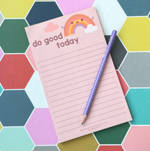 Load image into Gallery viewer, Do Good Today Rainbow Notepad
