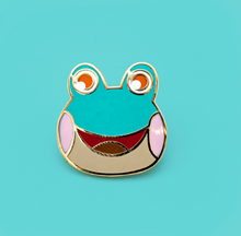 Load image into Gallery viewer, Froggy Neighbor Villager Pin

