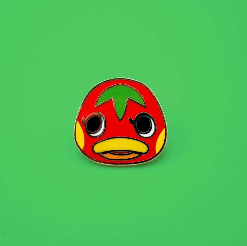 Tomato Neighbor Villager Pin