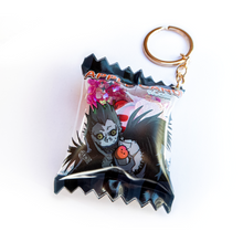 Load image into Gallery viewer, Death Note Snack Keychain
