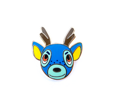 Load image into Gallery viewer, Blue Deer Neighbor Villager Pin

