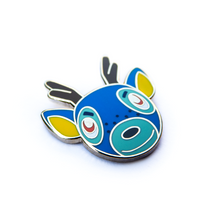 Load image into Gallery viewer, Blue Deer Neighbor Villager Pin
