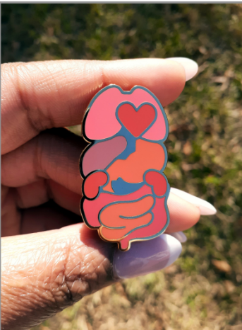 Organs Enamel Pin