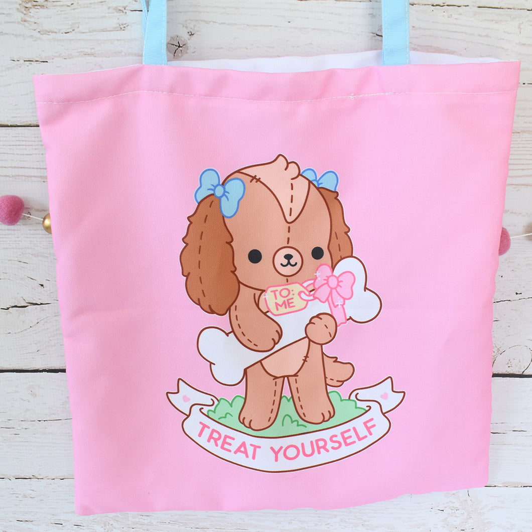 Treat Yourself Zippered Tote