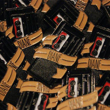 Load image into Gallery viewer, Twin Peaks - Diane Tape Recorder Lapel Pin
